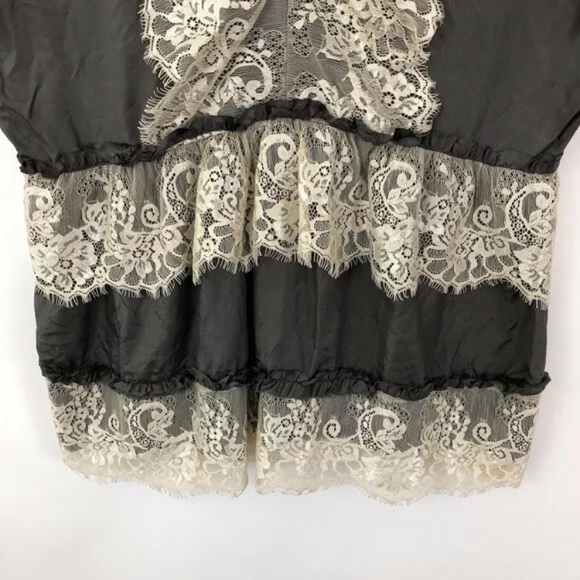 ❤️Sundance 100% SILK TANK TOP BLOUSE COTTAGE CORE - Picture 4 of 5